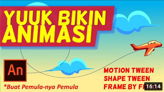 Belajar Animasi Dasar dengan Adobe Animate